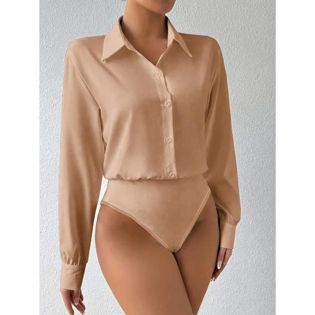 Bodysuit met Lange Mouwen - Veloura