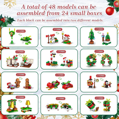 Bouwstenen adventskalender 2025 – 24 dagen bouwplezier