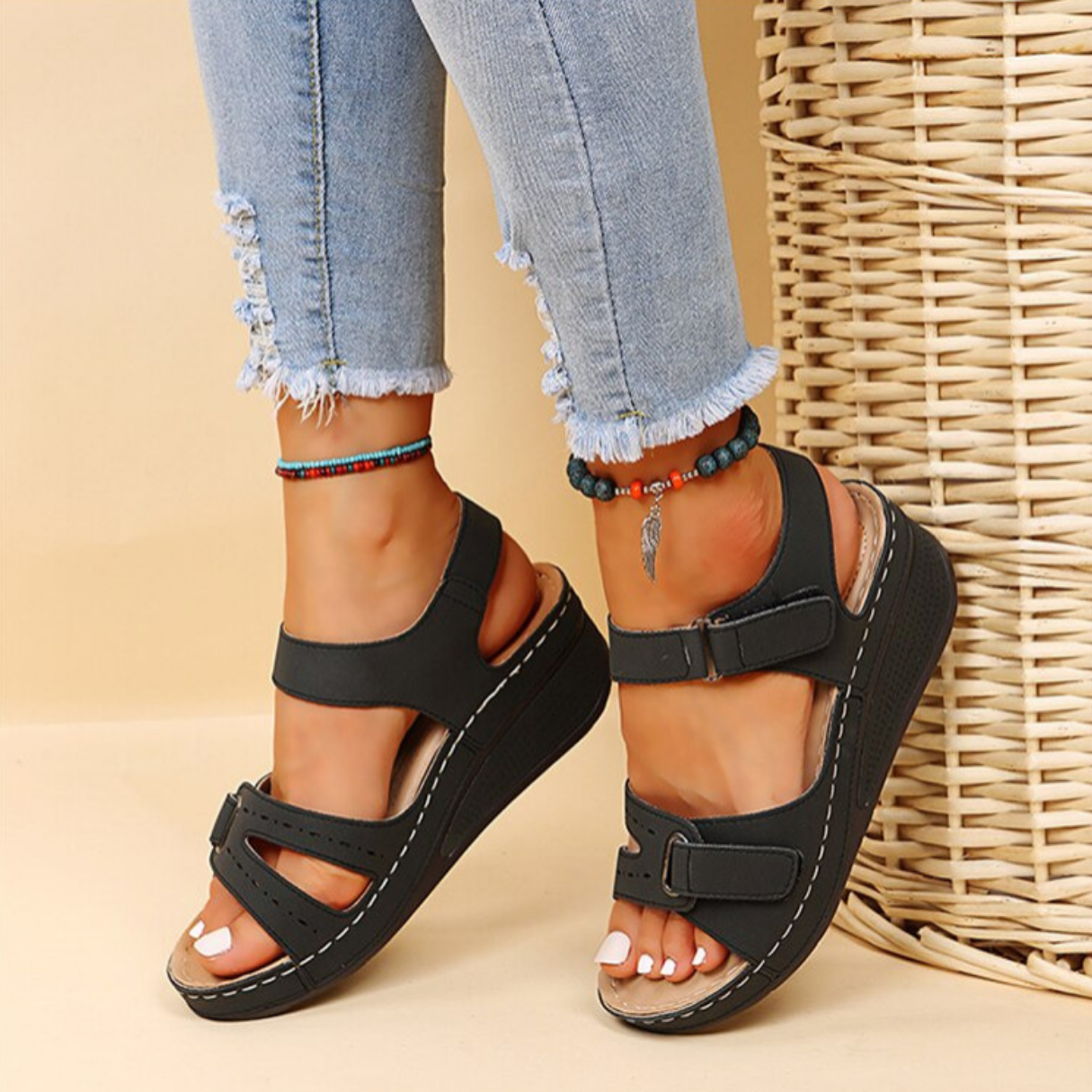 Orthopedische Sandalen - Comfortabele Ondersteuning voor Elke Stap - Veloria