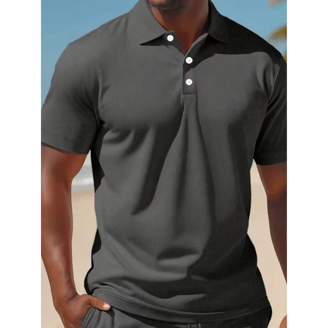 Zomer set - Luxe Polo en Shorts Set - Ashford