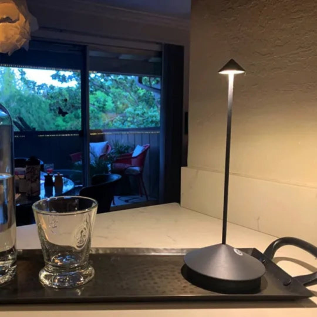 Tafellamp - Draadloze LED Tafellamp met Dimbaar Licht - Lumisera