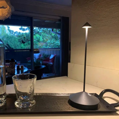 Tafellamp - Draadloze LED Tafellamp met Dimbaar Licht - Lumisera