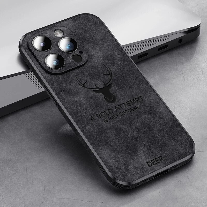 iPhone Hoesje - Luxe Lederen Beschermhoes - Norvello