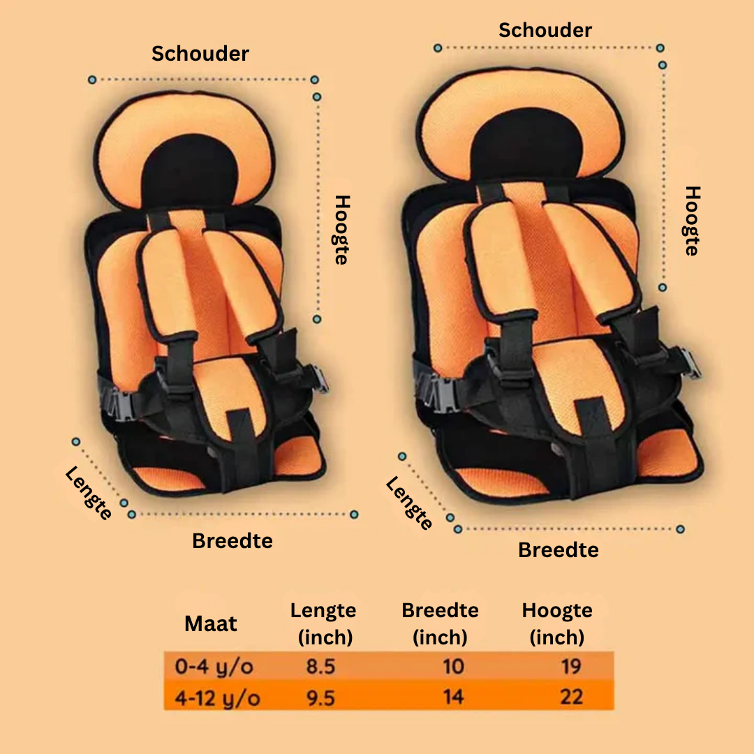 Kinderstoel - Opvouwbare Reisstoel Voor Auto
