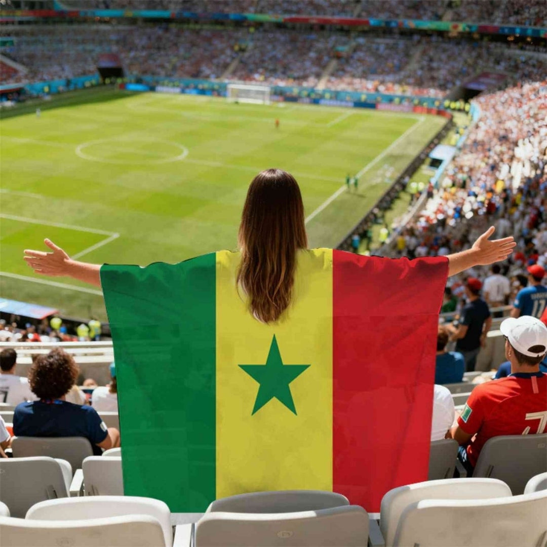 WK Vlag - Lichtgewicht Supporterscape Voor Fans - Support Cape