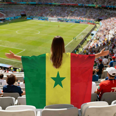 WK Vlag - Lichtgewicht Supporterscape Voor Fans - Support Cape