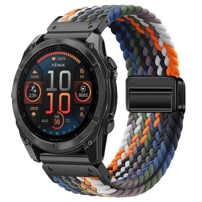 Magnetische nylon band met gesp voor Garmin