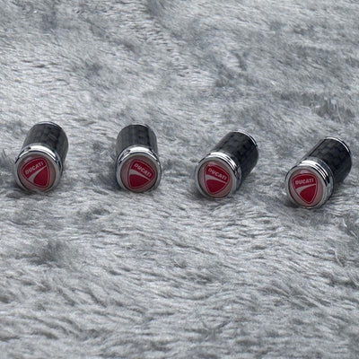 Capuchons de valve de pneu en fibre de carbone – Kit de protection de roue étanche