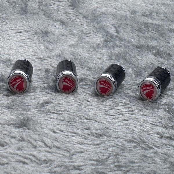 Capuchons de valve de pneu en fibre de carbone – Kit de protection de roue étanche