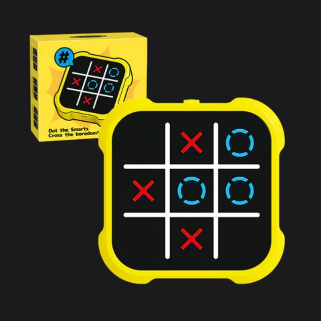 SmartPlay - Tic-Tac-Toe - Jeu Électronique avec Lumière & Variations