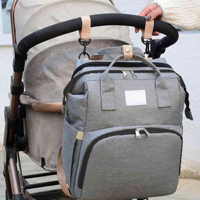 Opvouwbare Luiertas met Babybed en Grote Opbergruimte - Kidlano