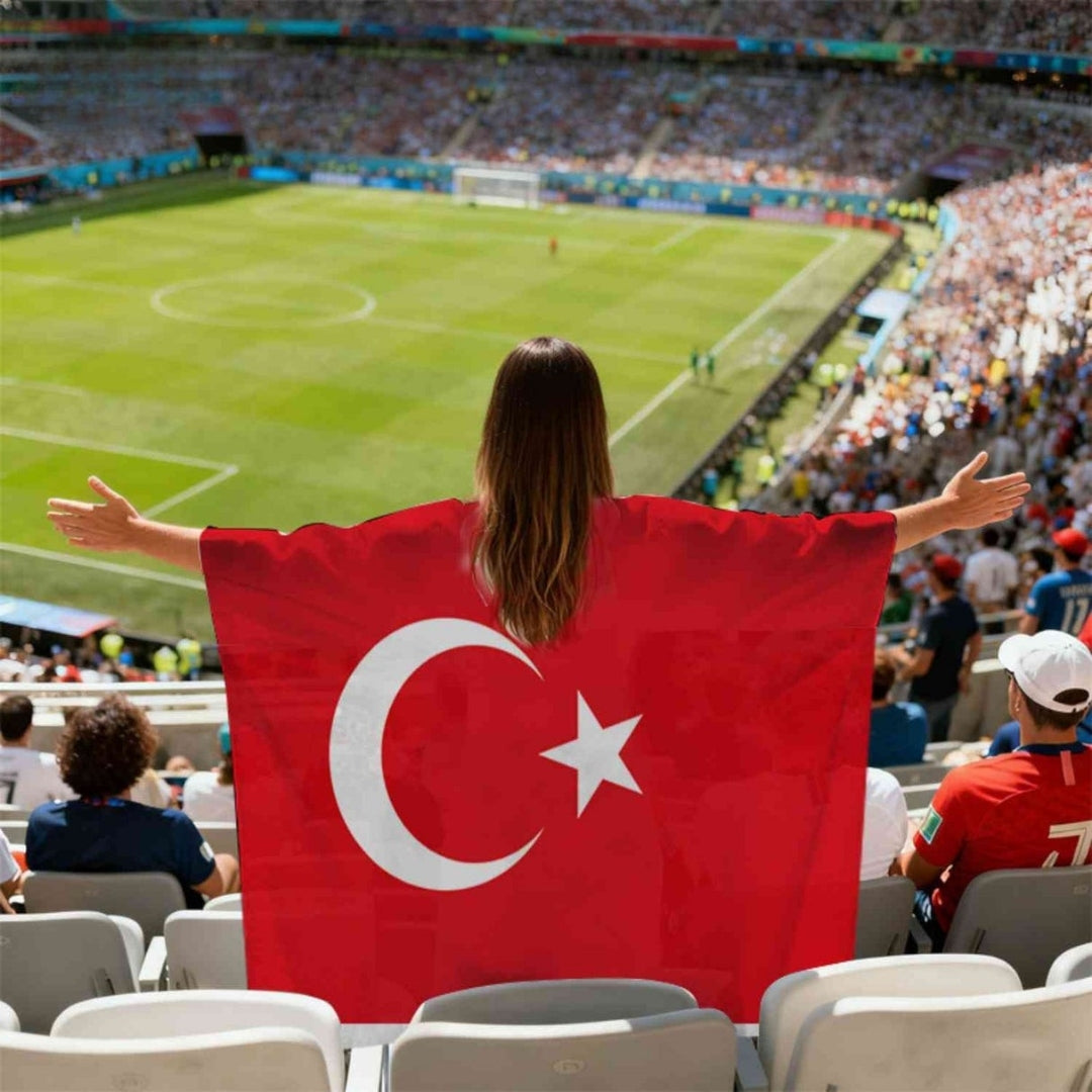 WK Vlag - Lichtgewicht Supporterscape Voor Fans - Support Cape