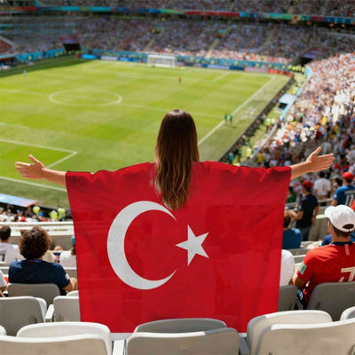 WK Vlag - Lichtgewicht Supporterscape Voor Fans - Support Cape