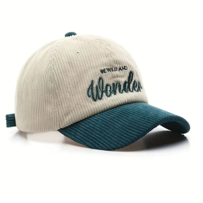Baseball Cap met Geborduurde Letters - StreetPeak