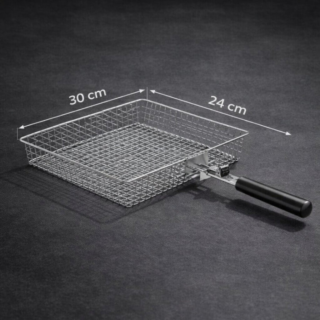 Grillmand - RVS BBQ Mand voor Vis en Groenten