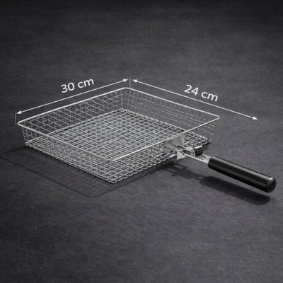 Grillmand - RVS BBQ Mand voor Vis en Groenten