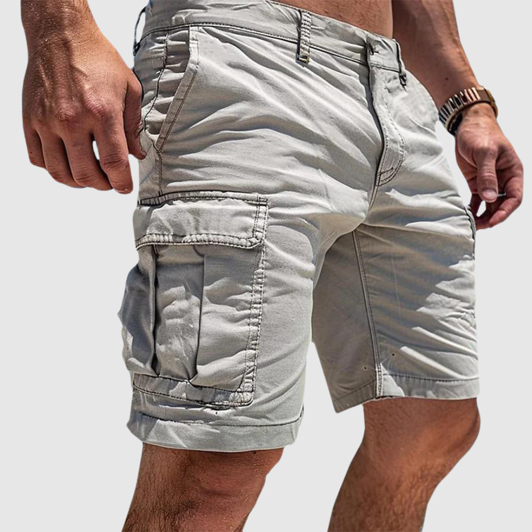 Cargo Shorts - Straight Leg Utility Shorts met Meerdere Zakken - TrailForce