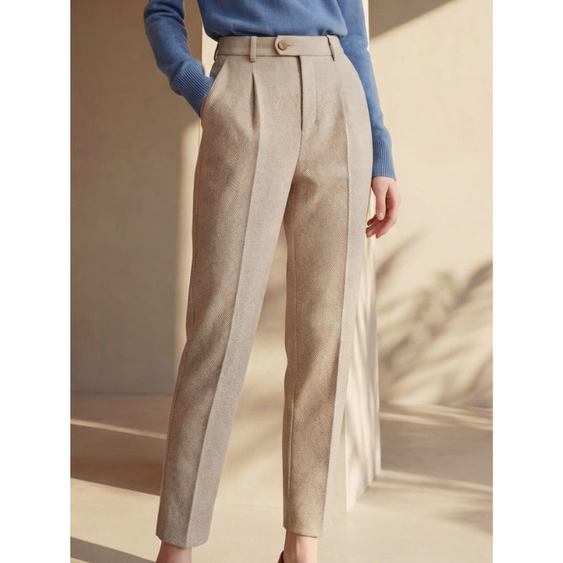 Pantalon - Hoge Taille Winterbroek - Veloura