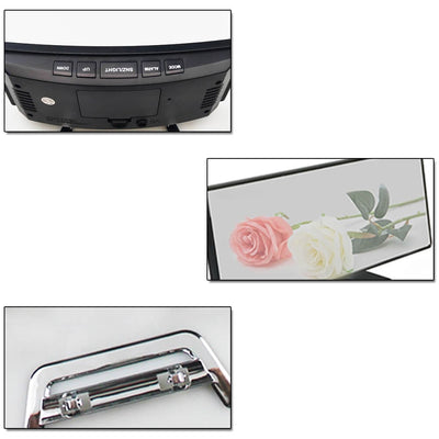 Moderne Wekker | Gebogen Digitale Wekker