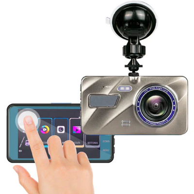 Dashcam - Draadloze Voor- en Achtercamera met Nachtzicht - DriveShield