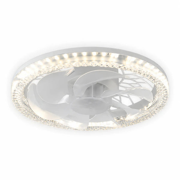 Ventilateur intelligent - Ventilateur de plafond à intensité réglable avec lampe LED