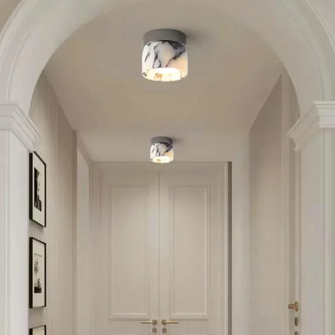 MYHOME® - Marmerlook Cilinder LED Plafondlamp