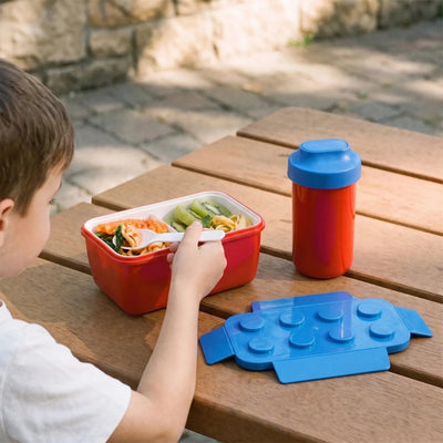 Bento Box met Studs en Verdeelvakken - BlockBox