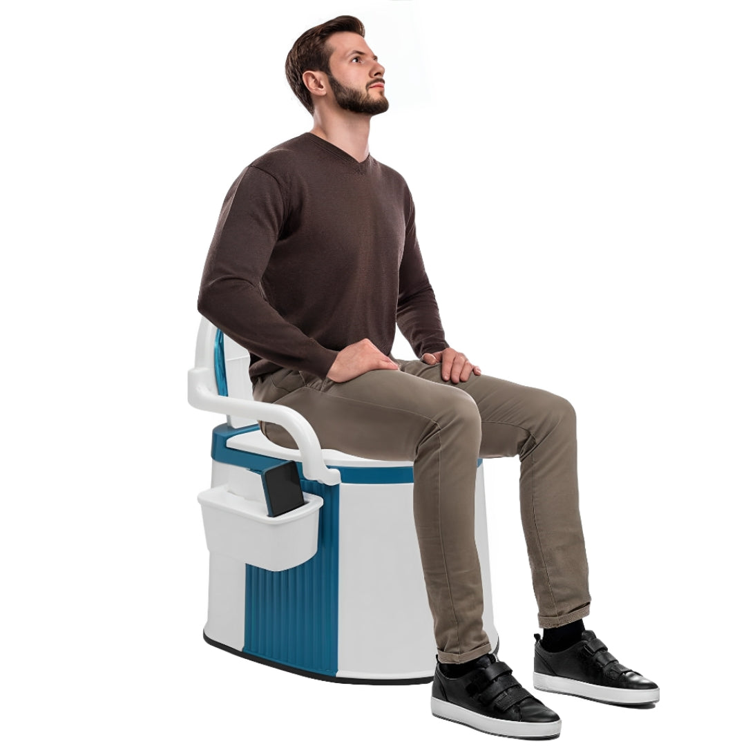 Draagbaar Toilet - Comfortabel Toilet Met Armleuningen
