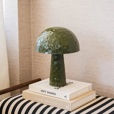 Mushroom Lamp - Olijfgroene Design Tafellamp