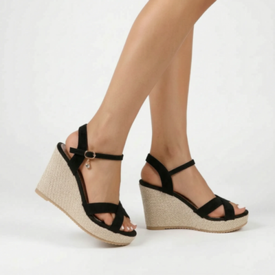 Comfortabele Wedge Sandalen Met Hak