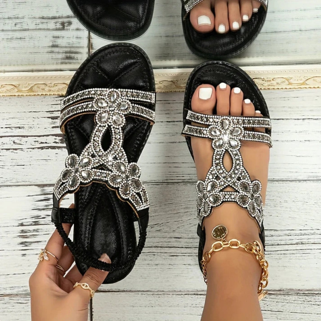 Orthopedische Dames Sandalen met Sierdetails - Aurelia