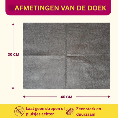 Microvezel doeken - XXL Streeploos Reinigingsdoeken