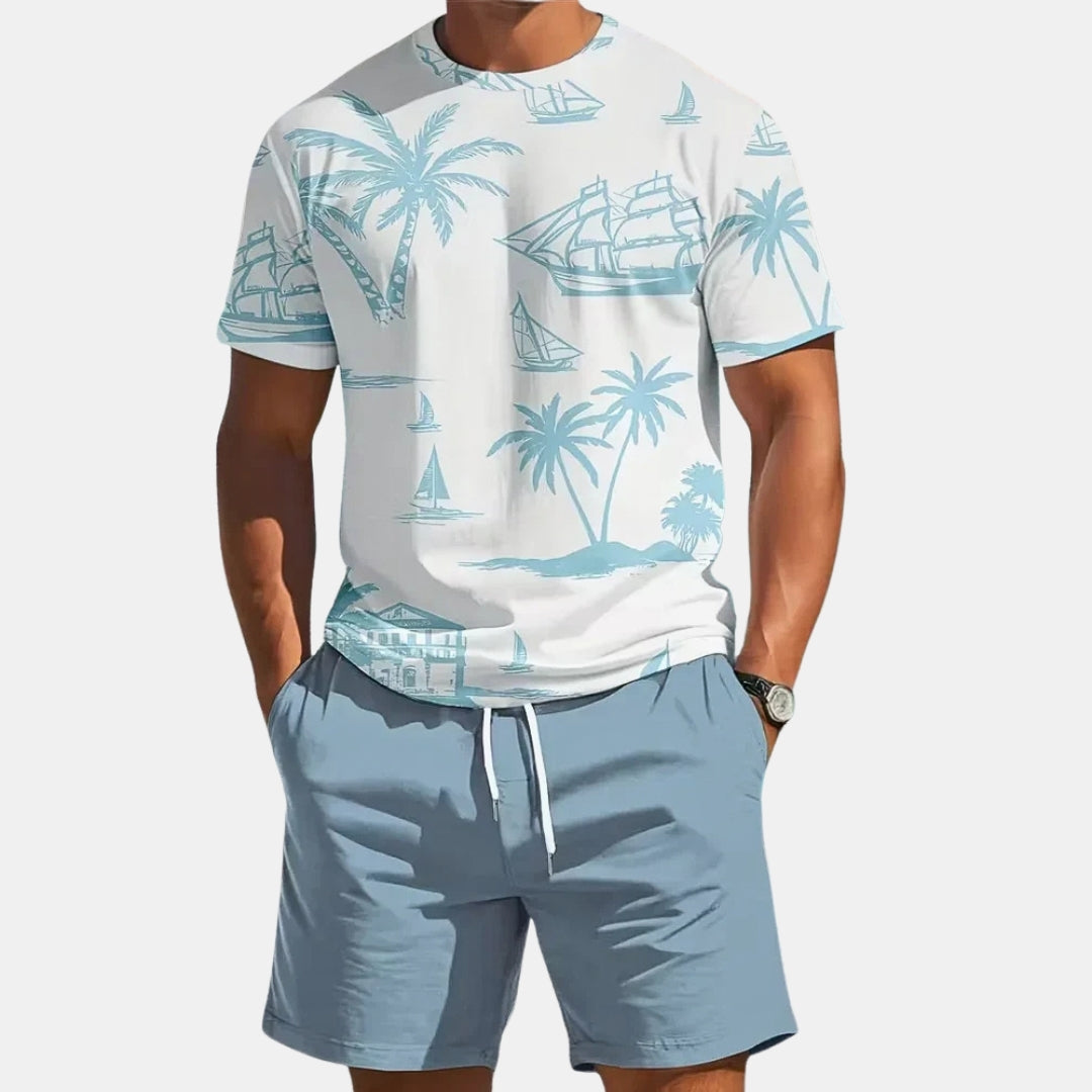 Tropische Zomer Set met Print - IslandWave
