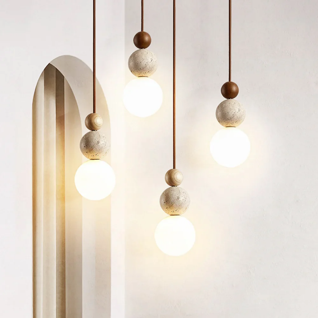 Hanglamp - Wabi Sabi Travertin Design