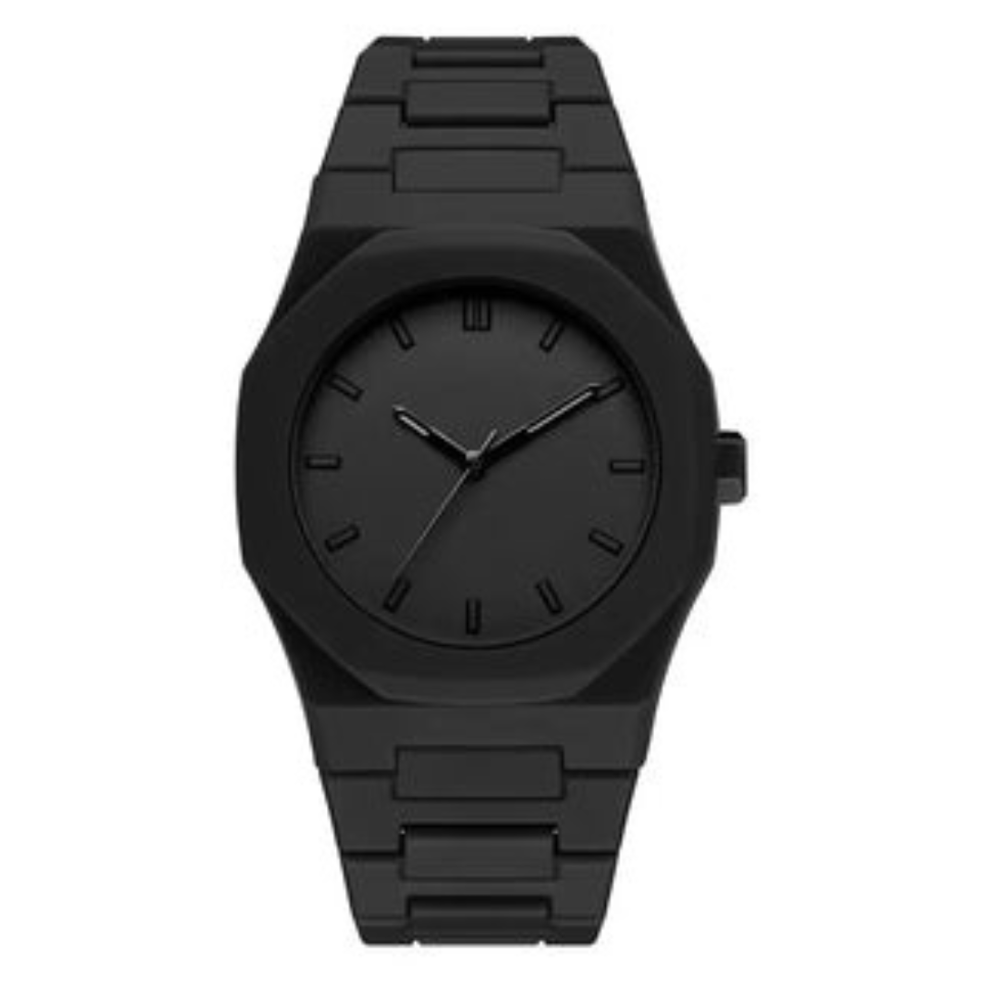 Minimalistisch Analoge Horloge met Ronde Wijzerplaat - Chronelle