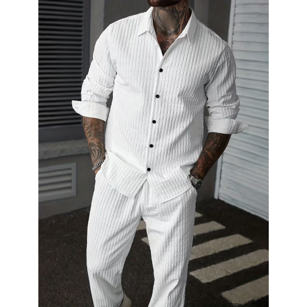 Casual Zomer Set met Lange Mouwen - Veyron