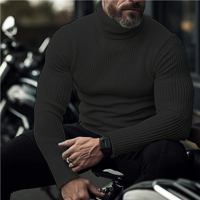 Top - Elegante Winter Trui met Opstaande Kraag - Norvane