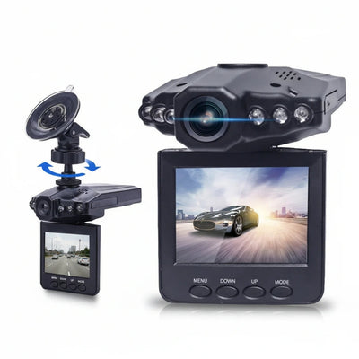 Dashcam - Autocamera met Nachtzicht en Parkeerbewaking - VisionDrive