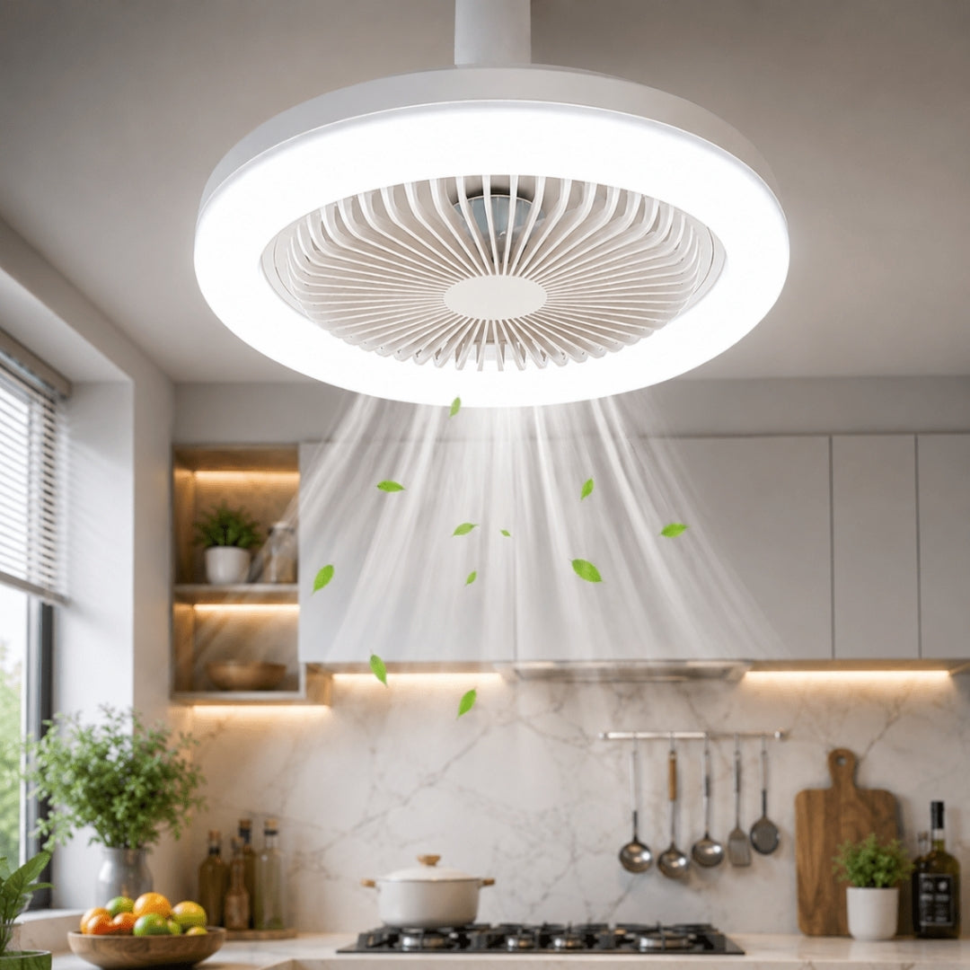 Plafondventilator - Ventilator met Lampfitting en Afstandsbediening