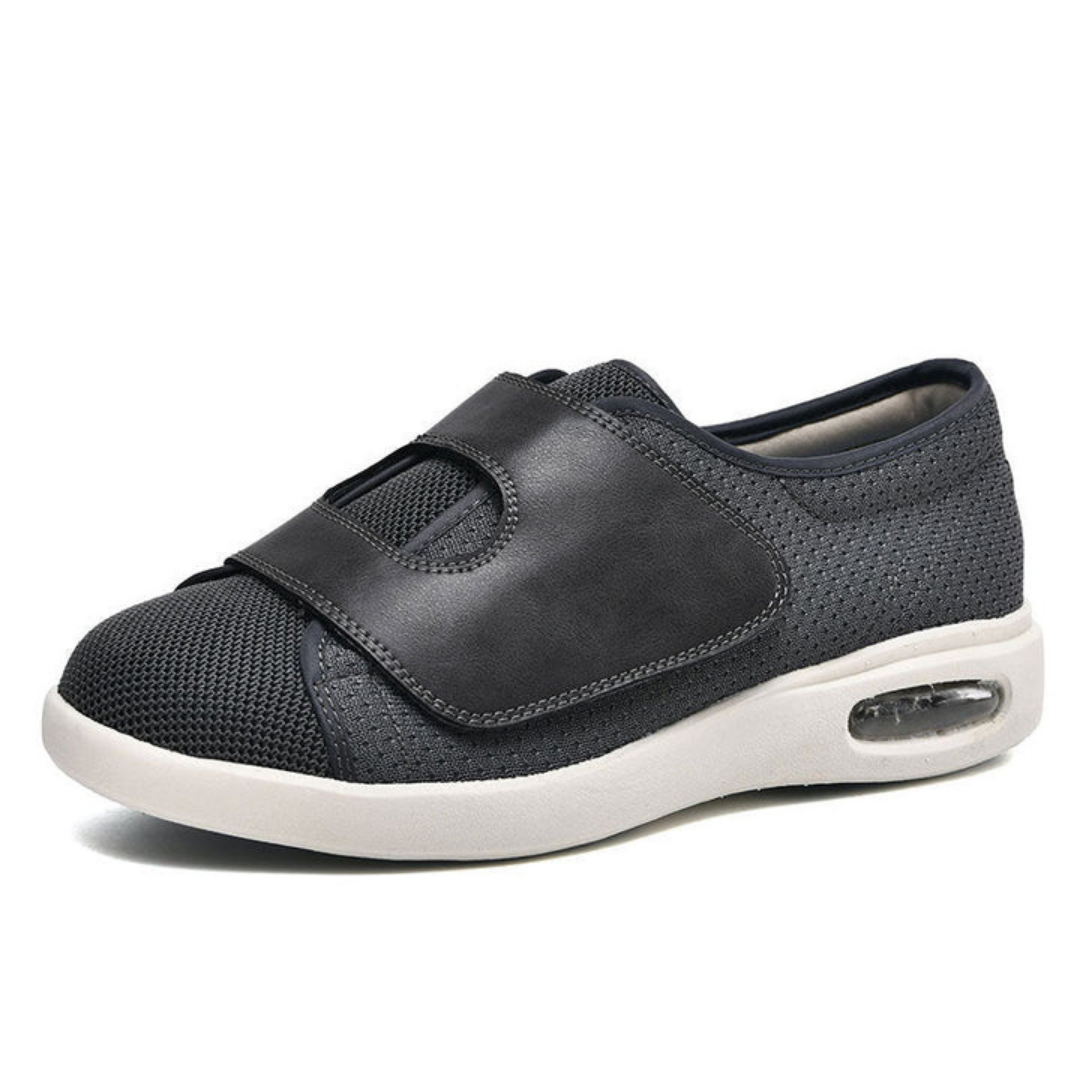 Diabetes-Schuhe - Extra breite Komfort-Sneaker mit Klettverschluss