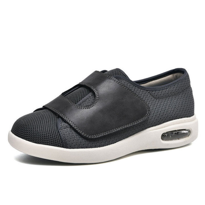 Diabetes-Schuhe - Extra breite Komfort-Sneaker mit Klettverschluss