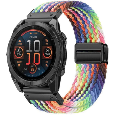 Magnetische nylon band met gesp voor Garmin