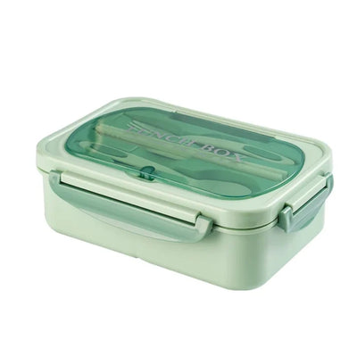 Rechthoekige Bento Lunch Box Met 3 Vakken