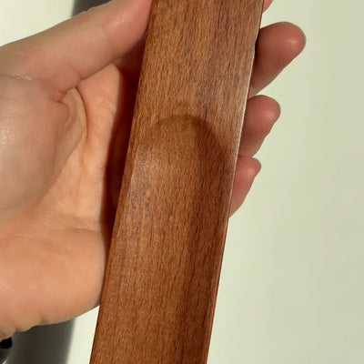 Træ Skoindtrækker med Magnetisk Vægdesign