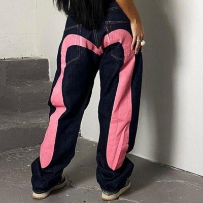 Street Jeans - Retro Wide Leg Pasvorm - Urbanix