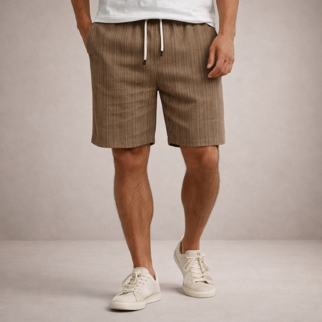 Korte Linnen Broek - Ademend Comfort voor Warme Dagen - Varello