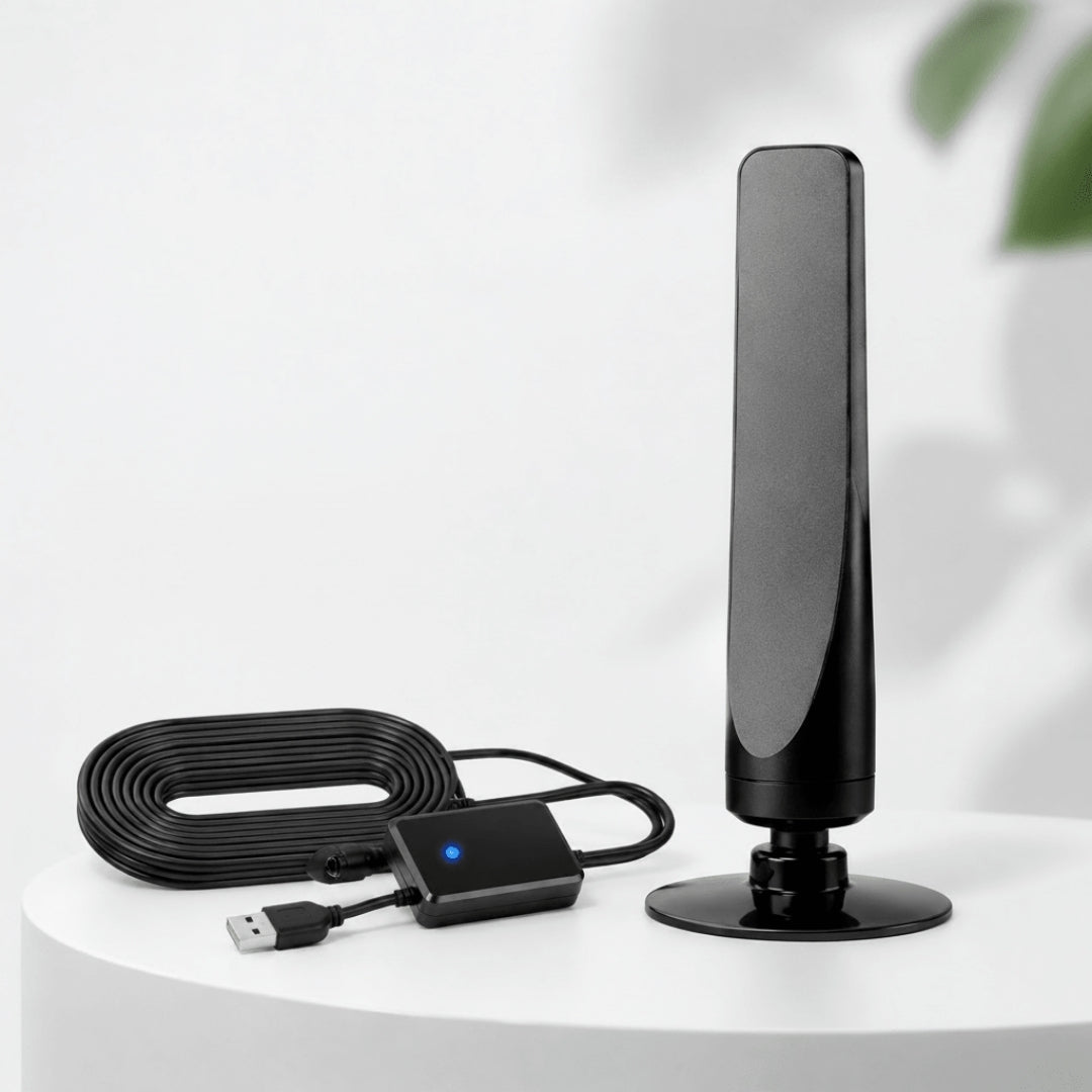 DVB-T2 HD Antenne - Met Versterker voor Haarscherpe Ontvangst