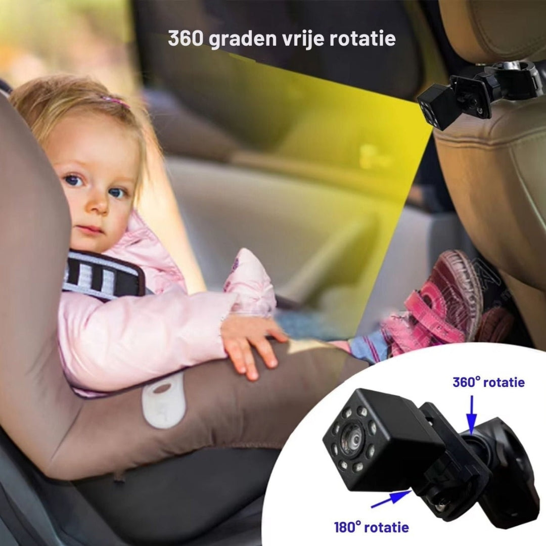 Stoel Camera - HD Baby Auto Camera met Nachtzicht - Kidvoro