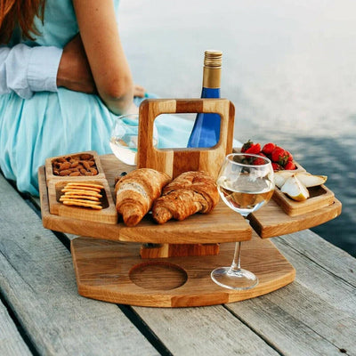 Picknicktafel - Draagbare Wijntafel - OakVino