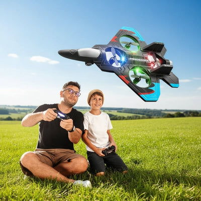 RC Straaljager - Gyro Gestabiliseerd Vliegtuig